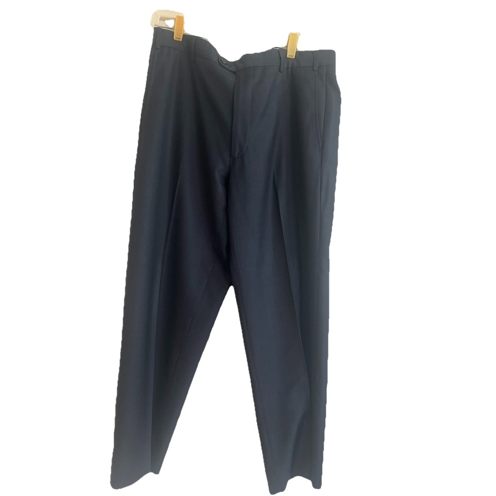 Zanella Pants 36 Mens (34x27) Loro Piana Super 130s Tasmanian Trouser Navy